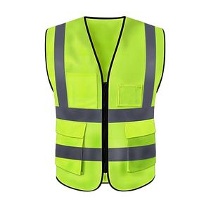 反光安全背心工地施工logo马甲骑行交通夜间发光背带荧光衣工作服