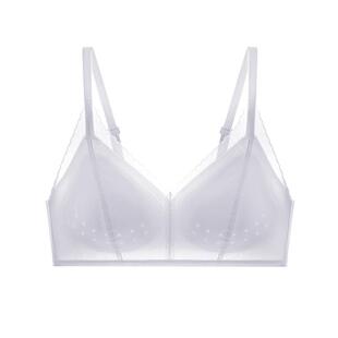 雅黛俪无钢圈洞洞杯文胸半固定杯不跑位不挑胸透气清凉不闷热