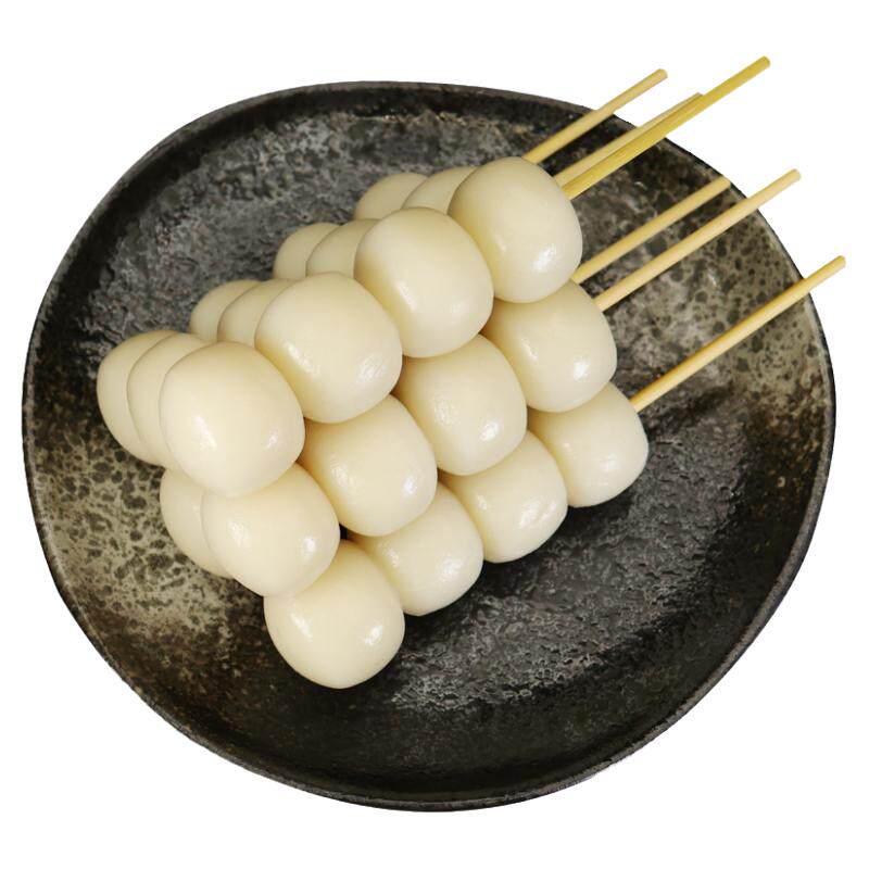 日式白玉丸子串商用原料小吃材料