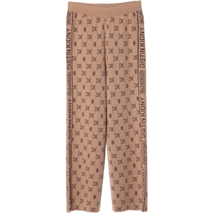 Distin Kidny/迪凯修身气质裤子秋季新款商场同款潮流长裤女