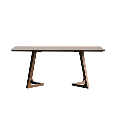 白蜡木餐桌椅组合欧构长方形