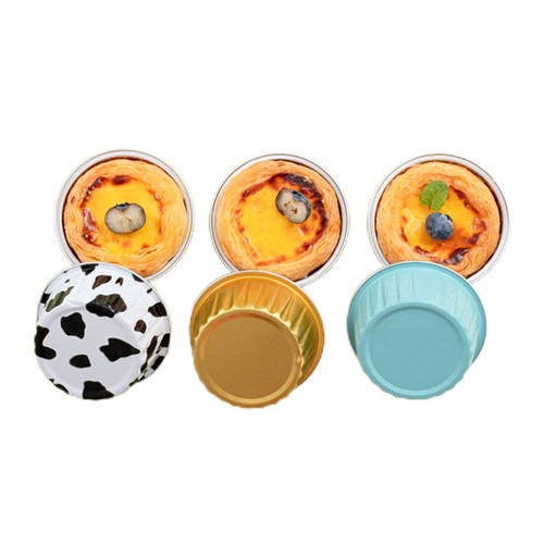 空气炸锅专用锡纸杯碗烤箱烘焙家用耐高温做蛋挞托布丁小蛋糕模具