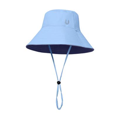 双面戴防晒帽女夏季遮阳渔夫帽子