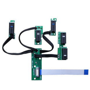 适用罗技鼠标G703 G703hero微动按键小板排线维修免焊配件双击