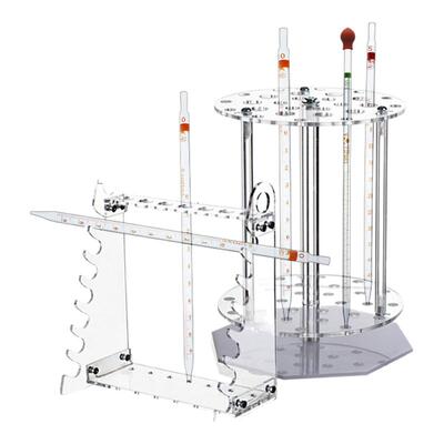 精玻有机玻璃移液管架可拆卸可转