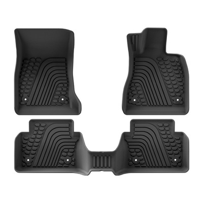 宝马G60右舵520d 530i橡胶TPE脚垫540右呔i5后备箱垫Touring地毯