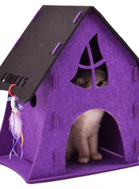 猫猫的魔法小屋和小鸟
