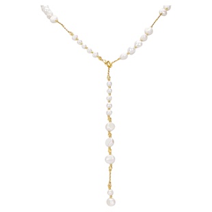 JAY露珠淡水珍珠毛衣链秋冬百搭挂绳配饰毛衣项链长款衣服挂件