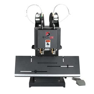 宝预ZD-4铁丝装订机 电动双头装订机 两头订书机画册书本订折机 平钉骑马钉 铁线说明书中缝装订a4纸装订成册