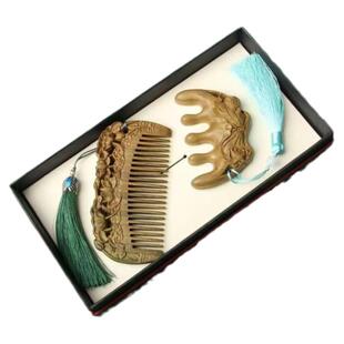 梳子毕业礼物蓬松头长发生日礼物高级梳子礼盒生日礼物教师节礼物