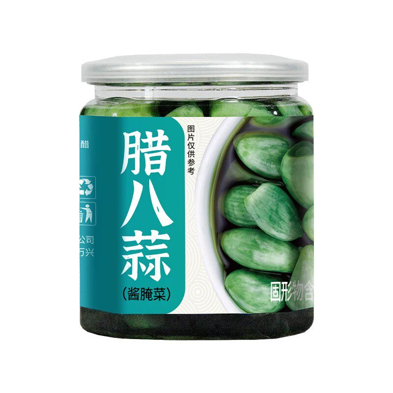 腊八蒜正宗翡翠腊八蒜糖蒜绿蒜腊八蒜官方旗舰店山东特产腌制咸菜