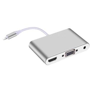适用苹果手机同屏线iPhone视频线ipadVGA口Lighting转HDMI转换器