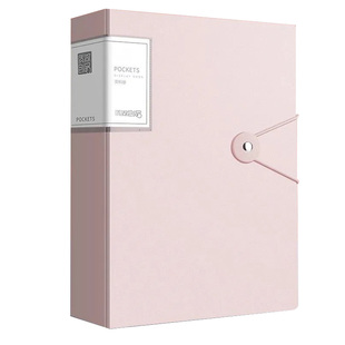 莫兰迪A4文件夹透明插页资料册初中生专用试卷收纳袋小学生乐谱歌谱收纳册奖状收集册资料夹办公档案夹活页夹