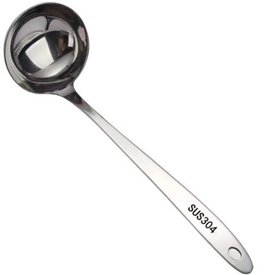 304不锈钢汤勺家用大号长柄