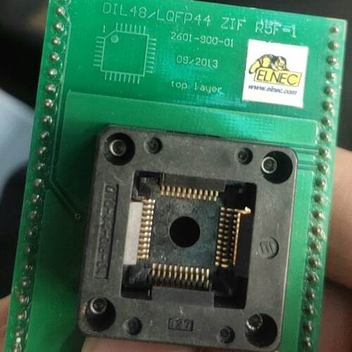 【请询价】D艾科 DIL48/LQFP44 ZIF R5F-1，用的次