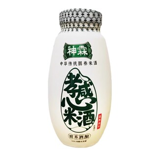 神霖米酒汁480克*3瓶 孝感甜糯米酒酿醪糟汁 湖北特产月子米酒汁
