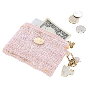 韩国livework轻奢小香风便携零钱包ins风口红证件名片卡包收纳包