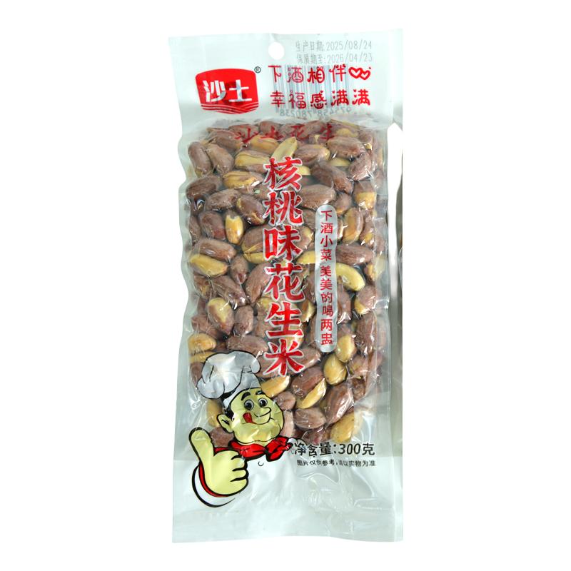 沙土核桃味花生米300g下酒菜小吃