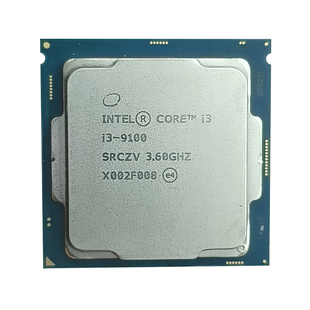 Intel英特尔 酷睿i3-9100散片CPU  主板套装 4核4线程 可装win7