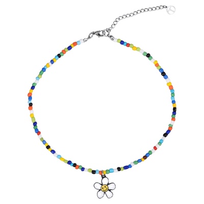 彩珠项链韩国品牌明星同款