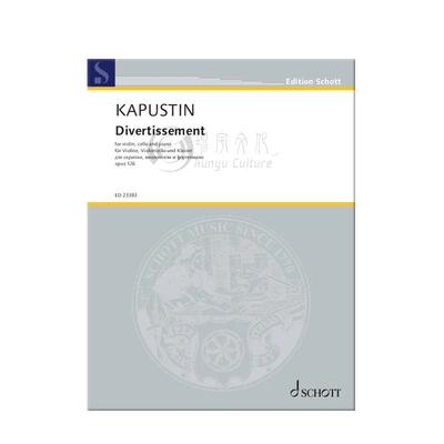 卡普斯汀嬉游曲op126大提琴