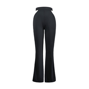 HC·DANCE拉丁舞服新款练功服女成高腰镂空紧身裤练功服DX2031