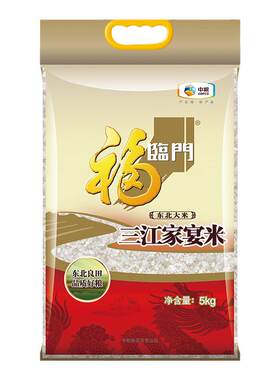 福临门三江家宴大米5kg东北