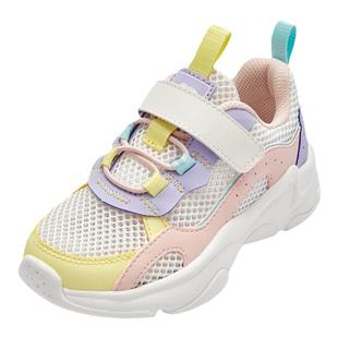 巴拉巴拉女童运动鞋大童透气男童慢跑鞋儿童防滑鞋子夏季新款童鞋