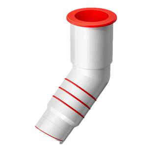 45度墙排专用下水三通斜插洗衣机洗手盆密封塞防溢水止逆防臭神器