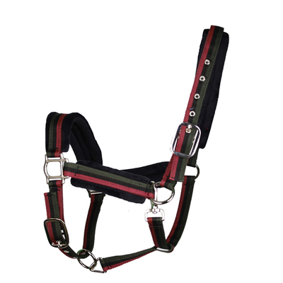 防磨笼头耐磨可调节大小矮马马术用品马具牵引笼头骑马遛马马龙头