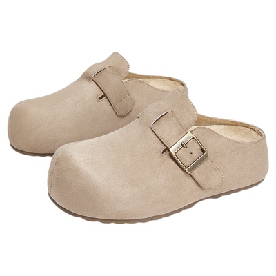 达芙妮厚底勃肯鞋女款百搭半拖鞋