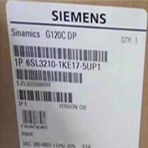 议价6SL3210-1KE17-5UP1 西门子 G120C 变频器 3KW 6SL32101KE175