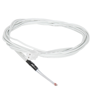 单端玻封热敏电阻 带XH2.54-2P端子 NTC100k 1% 3950耐200度 3*20