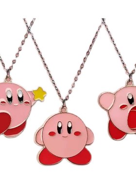 日系网红星之卡比卡通ins可爱项链吊坠情侣动漫闺蜜三件套
