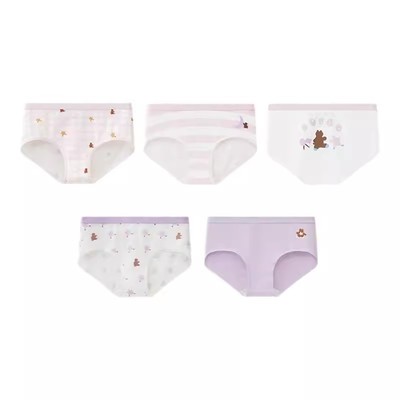 ubras儿童likeuu女童竹纤维内裤