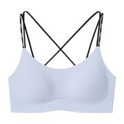 ubras无尺码美背字母双肩带文胸