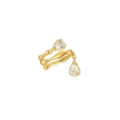 AIR-HORIZON耳夹无耳洞耳饰水滴