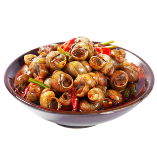 麻辣香辣田螺开袋即食嗦螺熟食儿时怀旧解馋小零食香辣肉螺蛳辣味