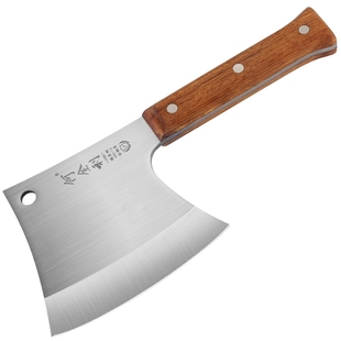 何全利杀猪砍骨头刀卖肉砍骨头专用刀菜刀剁骨刀排骨刀重型斩骨刀