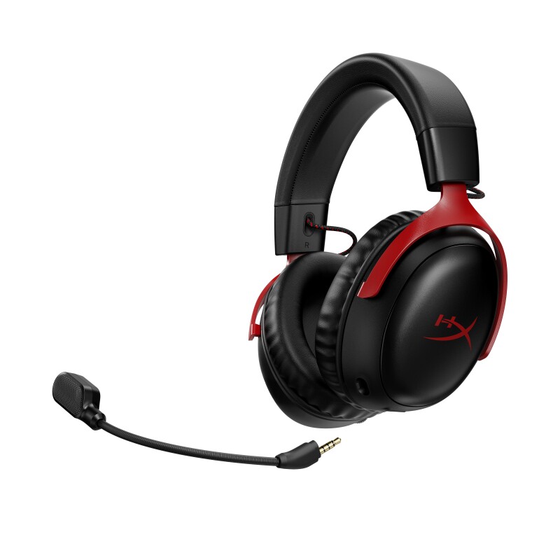 HyperX极度未知飓风3无线头戴CSGO电竞游戏耳机DTS雾光粉色吃鸡麦