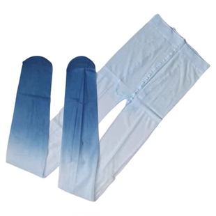 天鹅绒渐变丝袜女防勾耐穿糖果彩色薄款打底连裤袜日系免脱蜜桃粉