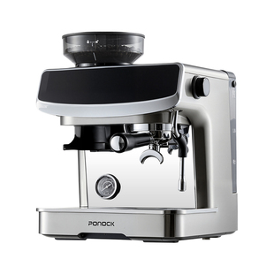 Ponock珀洛克咖啡机双锅炉意式冷萃半自动家商用研磨一体2026新品