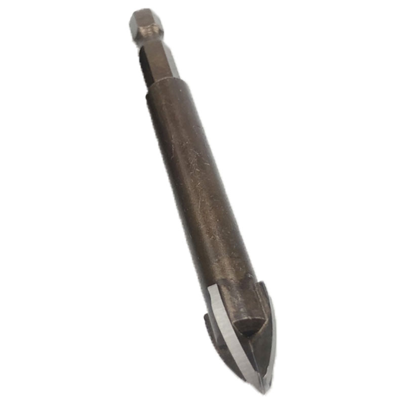 合金十字三角玻璃水泥6mm8mm钻头