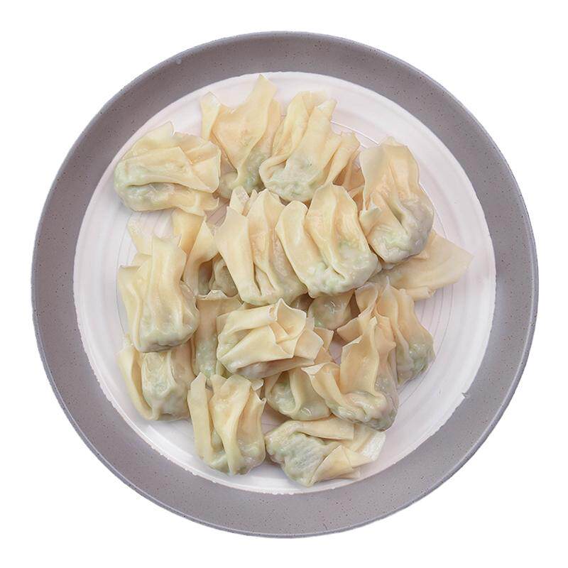 纯素西芹素鸡小馄饨 上海皮薄云吞水饺 佛家净素抄手 无五辛蛋荤
