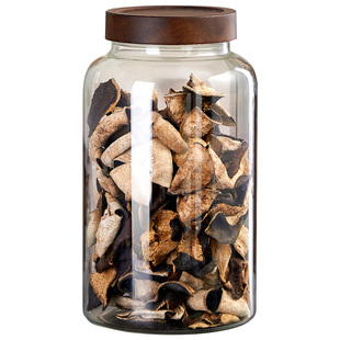 陈皮储存罐专用新会陈皮储藏储物罐高硼硅玻璃密封罐装药材茶叶罐