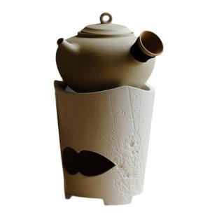 梵汝 冬季围炉煮茶功夫茶具复古家用碳炉提梁壶明火炭火酒精灯