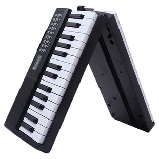入门级智能钢琴初学者成年充电便携式儿童家用折叠61键电子琴