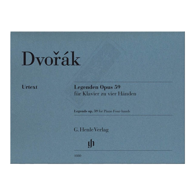 德沃夏克传奇op59钢琴四手联弹