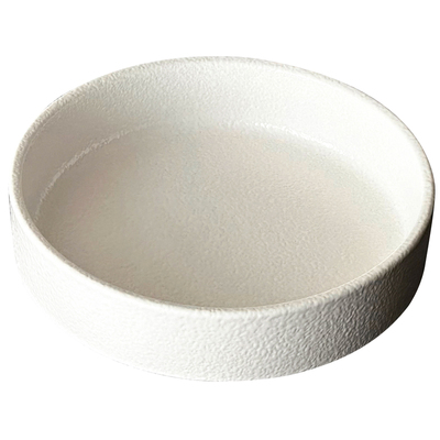 高颜值岩石纹圆盘陶瓷西餐盘菜盘