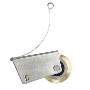 不锈钢铜凸衣柜移门铜凹滑轮卫生间隔断推拉门吊轮钛合金壁橱门轮